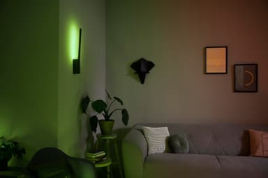 Philips Hue Liane seinälamppu musta 12W 24V