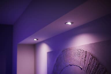 Philips Hue Centura upotettu spottivalo R. (alumiini)