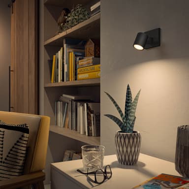 Philips Hue Runner spottivalo 5W 230V (musta)