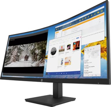 HP M34d WQHD 34" kaareva näyttö
