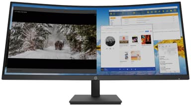 HP M34d WQHD 34" kaareva näyttö