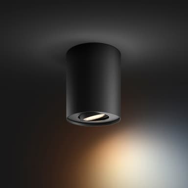 Philips Hue Pillar lisäspottivalo (musta)