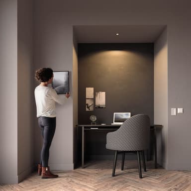 Philips Hue Milliskin S upotettu spottivalo (alumiini)