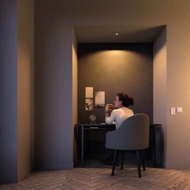 Philips Hue Milliskin S upotettu spottivalo (alumiini)