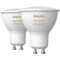 Philips Hue White Ambiance LED lamppu GU10 (2 kpl)
