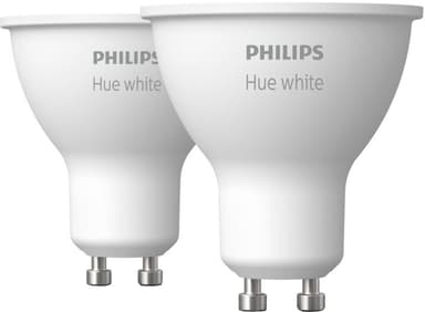 Philips Hue W 5,2W lamppu GU10 (2 kpl)