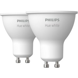 Philips Hue White LED lamppu GU10 (2 kpl)
