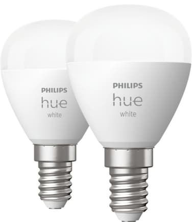 Philips Hue W 5,7W lamppu Lust E14 (2 kpl)