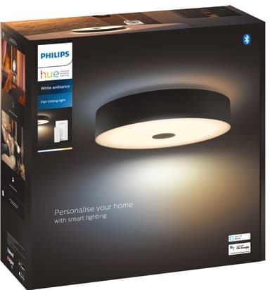 Philips Hue Fair kattolamppu musta