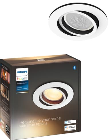 Philips Hue Milliskin upotettu R spottivalo (valkoinen)