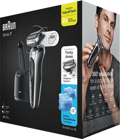 Braun Series 7 parranajokone 405511 (hopea)