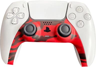 Piranha PS5 peliohjaimen kuori (Camo Red)