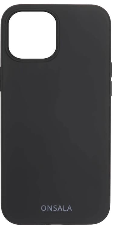 Onsala iPhone 13 Mini silikonikuori (musta)