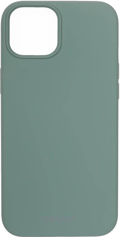 Onsala iPhone 13 silikonikuori (männynvihreä)