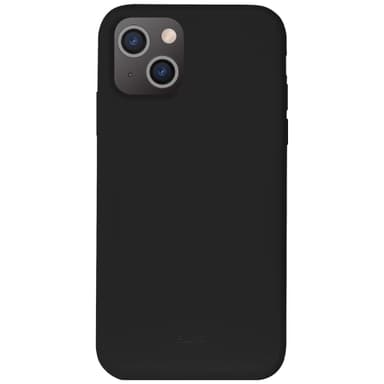 Puro Icon iPhone 13 silikoninen suojakuori (musta)