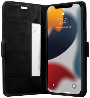 Dbramante1928 Copenhagen Slim iPhone 13 lompakkokotelo (musta)