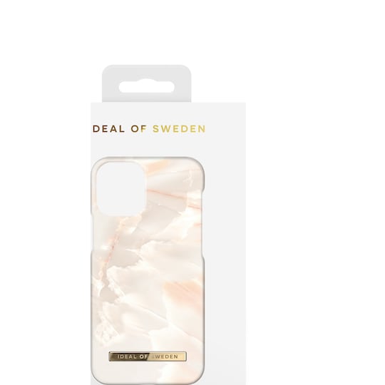 iDeal of Sweden iPhone 13 mini suojakuori (Rose Pearl Marble)