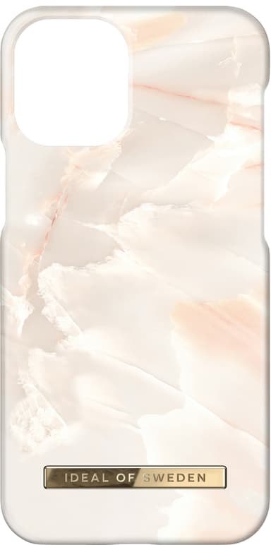 iDeal of Sweden iPhone 13 mini suojakuori (Rose Pearl Marble)