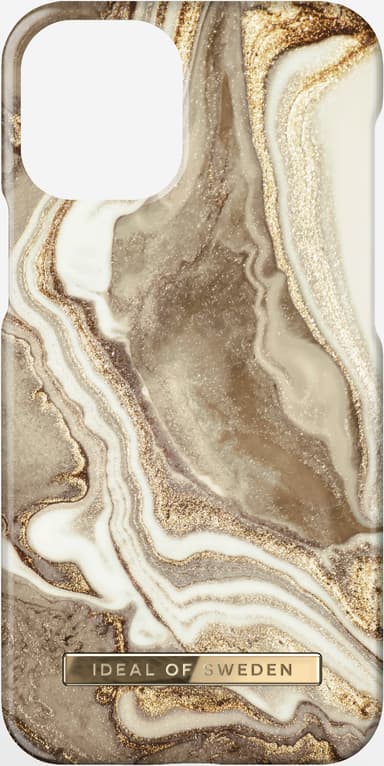 iDeal of Sweden iPhone 13 mini suojakuori (Golden Sand Marble)
