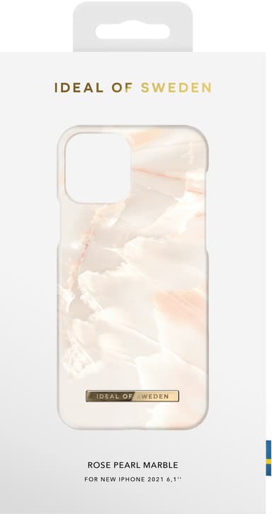 iDeal of Sweden iPhone 13 Pro suojakuori (Rose Pearl Marble)