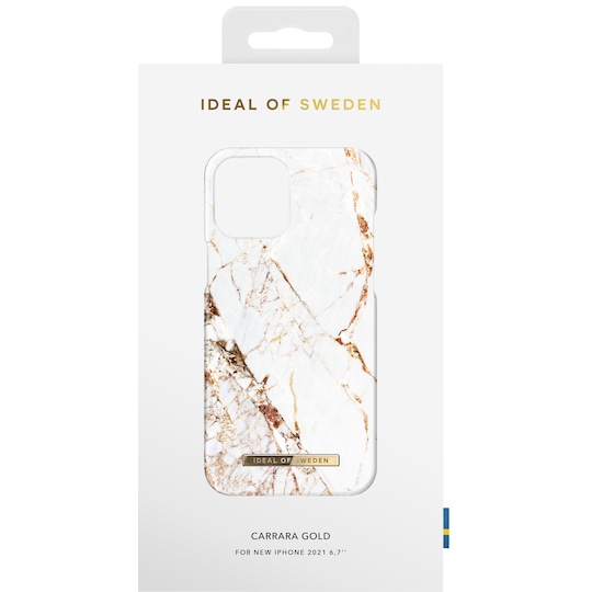 iDeal of Sweden iPhone 13 Pro Max suojakuori (Carrara Gold)