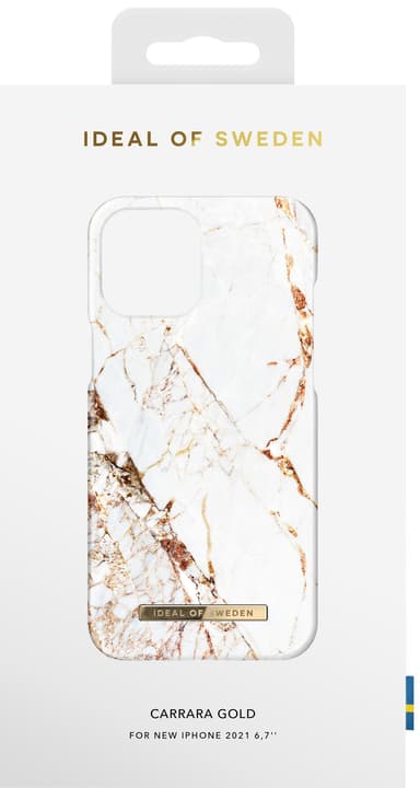 iDeal of Sweden iPhone 13 Pro Max suojakuori (Carrara Gold)
