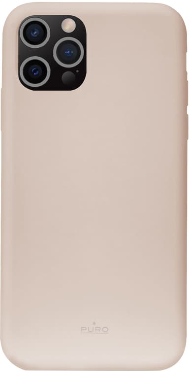 Puro Icon iPhone 13 Pro silikoninen suojakuori (ruusu)