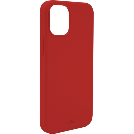 Puro Icon iPhone 13 silikoninen suojakuori (punainen)