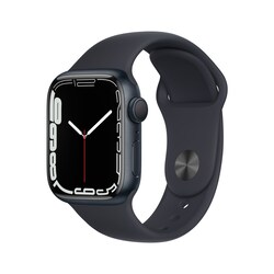 Apple Watch Series 7 41 mm GPS (yö alu. / yö urheiluranneke)