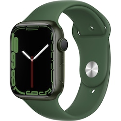 Apple Watch Series 7 45 mm GPS (vihr. alu. / apila urheiluranneke)