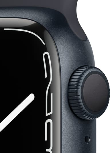 Apple Watch Series 7 41 mm GPS (yö alu. / yö urheiluranneke)