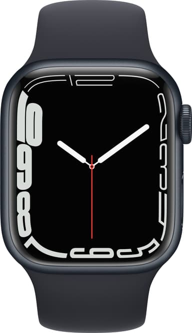 Apple Watch Series 7 41 mm eSIM (yö alu. / yö urheiluranneke)