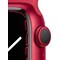 Apple Watch Series 7 41 mm eSIM (pun. alu./punainen urheiluranneke)