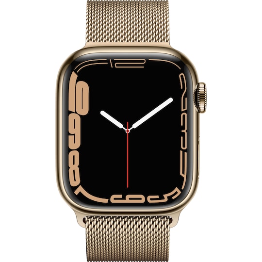 Apple Watch Series 7 41 mm eSIM (kult. ter./kultainen Milanoranneke)