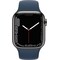 Apple Watch Series 7 41 mm eSIM (graf. ter./syv. sin. urheiluranneke)