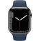 Apple Watch Series 7 45 mm eSIM (graf. ter./syv. sin. urheiluranneke)