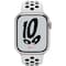 Apple Watch Series 7 Nike 41 mm GPS (tähti. alu./plat.mus. urheilura.)