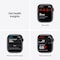 Apple Watch Series 7 Nike 41 mm GPS (yö alu./antr. mus. urheilura)