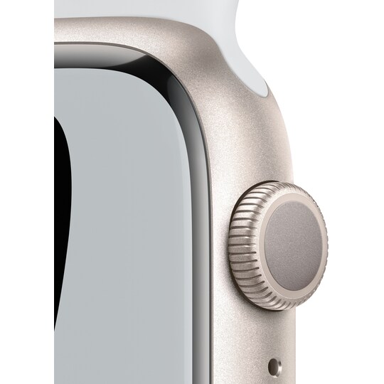 Apple Watch Series 7 Nike 45 mm GPS (Starl. alu./plat.mus. urheilura.)