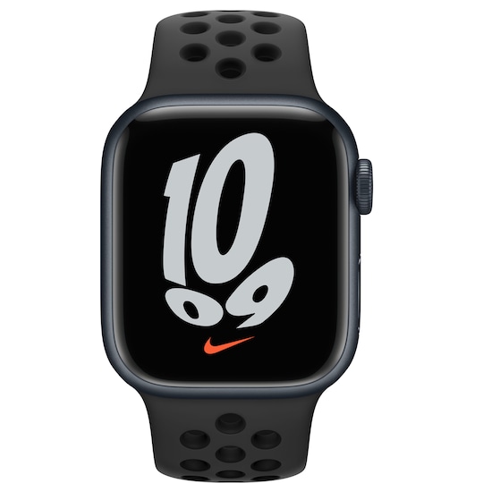 Apple Watch Series 7 Nike 41 mm eSIM (yö. alu./antr. mus. urheilura.)