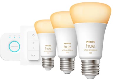 Philips Hue WA 8W A60 E27 Bridge-aloituspakkaus