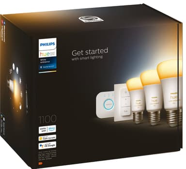 Philips Hue WA 8W A60 E27 Bridge-aloituspakkaus
