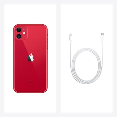 iPhone 11 128 GB (punainen)