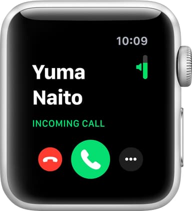 Apple Watch Series 3 38 mm (valkoinen ranneke)