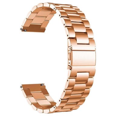 SKALO Teräsranneke Samsung Watch Active2 44mm - Ruusukulta