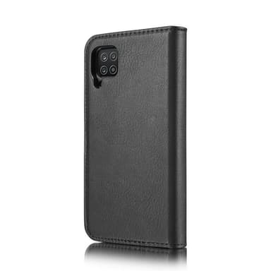 DG MING Samsung A22 4G 2-in-1 magneetti lompakkokotelo - Musta
