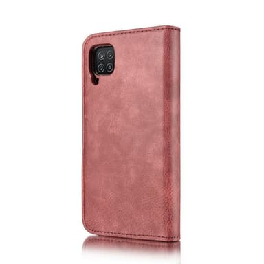 DG MING Samsung A22 4G 2-in-1 magneetti lompakkokotelo - Punainen