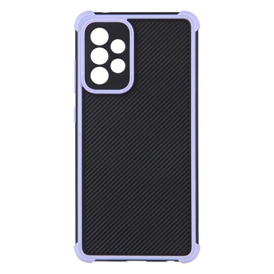 SKALO Samsung A52/A52s Armor Hybrid Bumper Suojakuori - Violetti