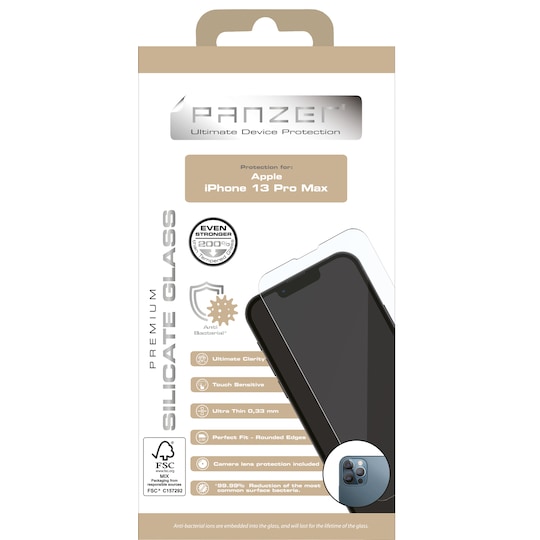 Panzer Full-Fit iPhone 13 Pro Max näytönsuoja