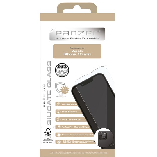 Panzer Full-Fit iPhone 13 mini näytönsuoja